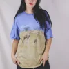Giraffes vintage t-paita