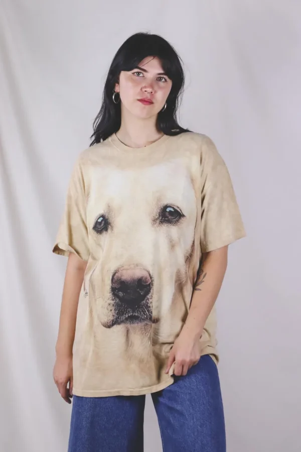 Golden dog t-paita