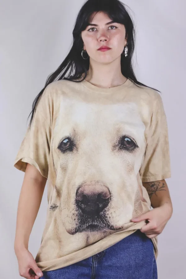 Golden dog t-paita
