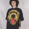 Golden dog vintage t-paita