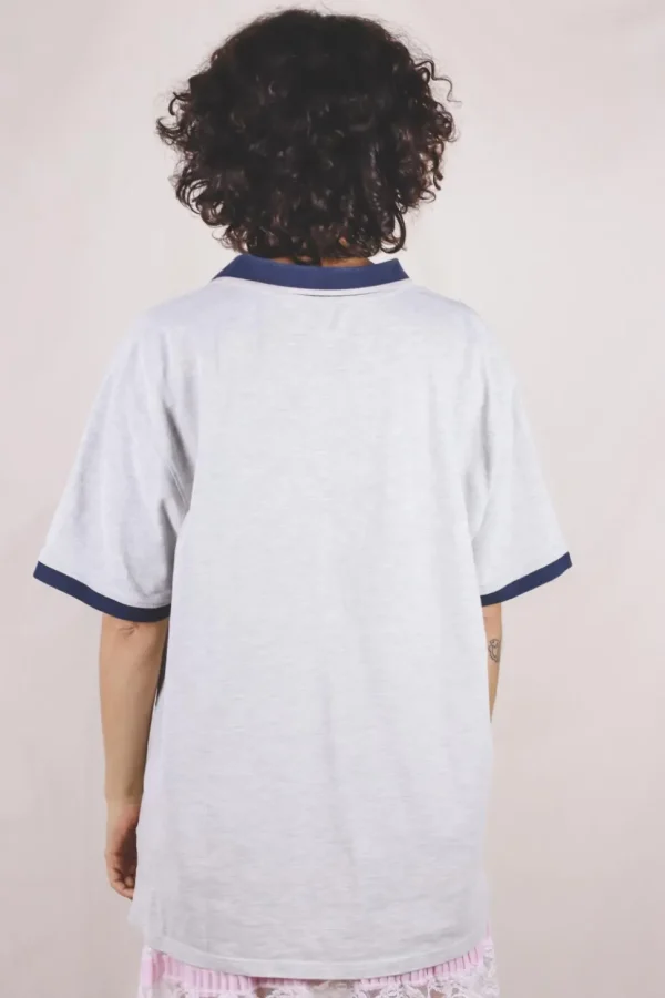 Grey polo vintage t-paita