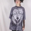 Grey wolf vintage t-paita