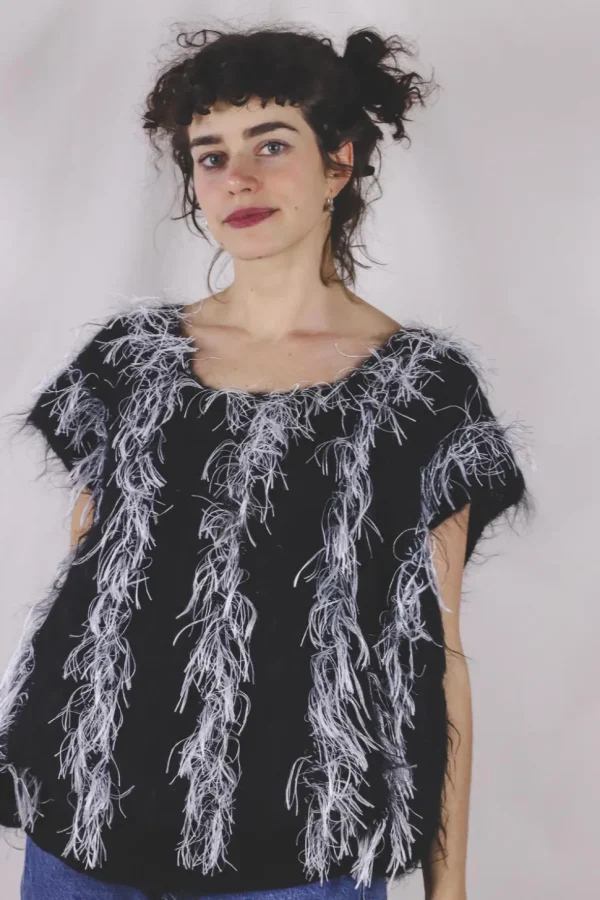 Hedda vintagemohairneule