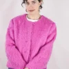 Hedda vuorellinen vintagemohairneuletakki