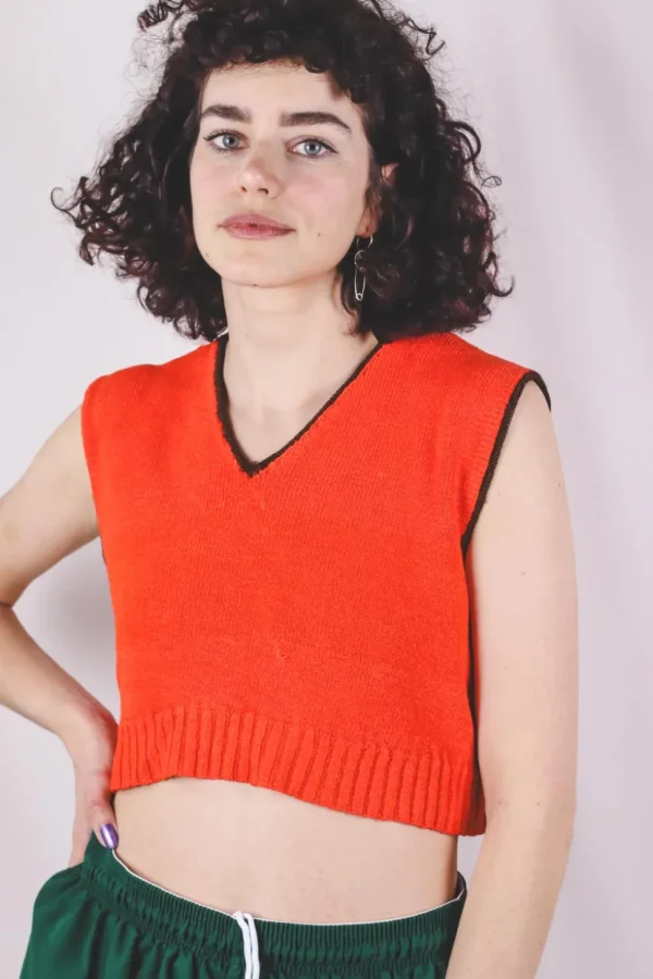 Helga käsintehty vintagepuuvillaneule