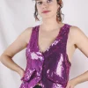 Helida vintagepaljettiliivi