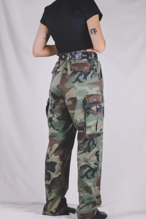 Helmi camo-cargohousut