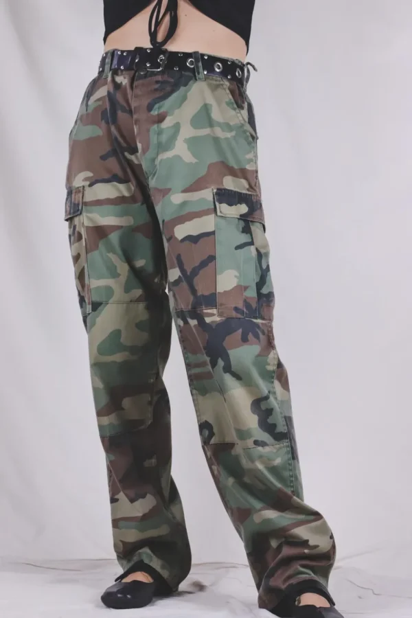 Helmi camo-cargohousut