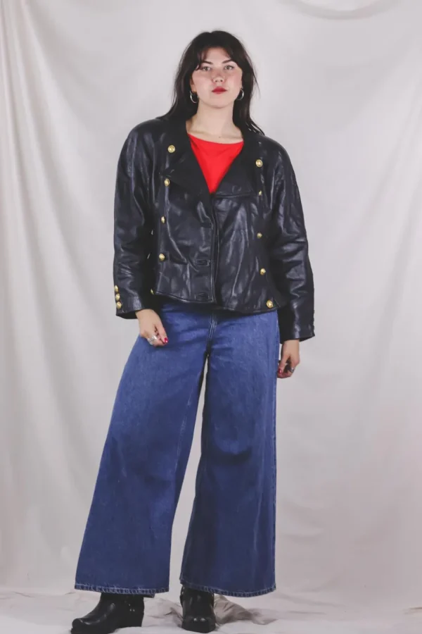 Helmina vintagenahkatakki