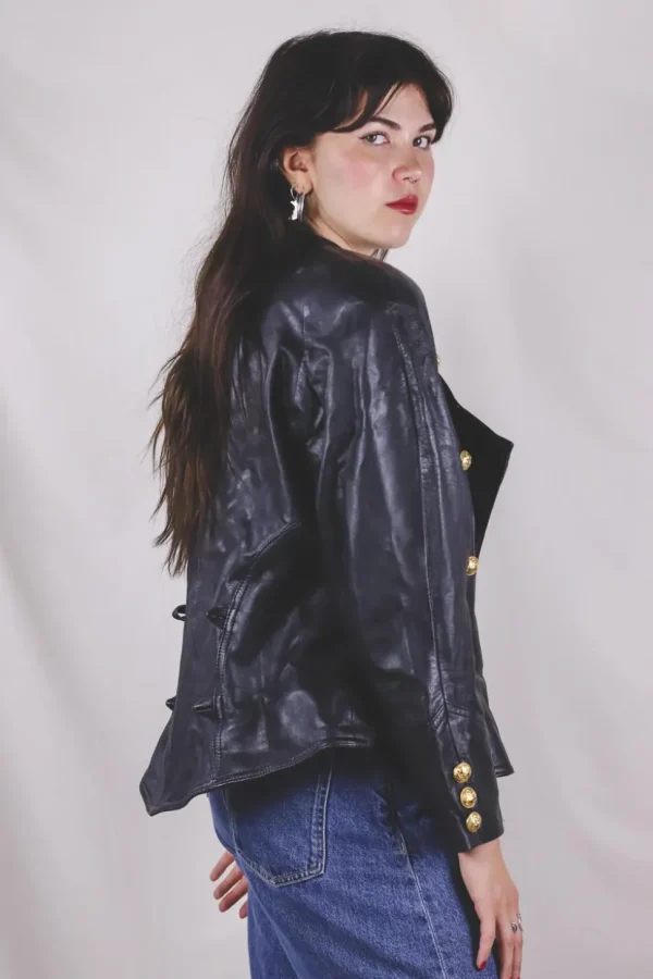 Helmina vintagenahkatakki