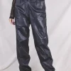 Henya vintagenahkahousut