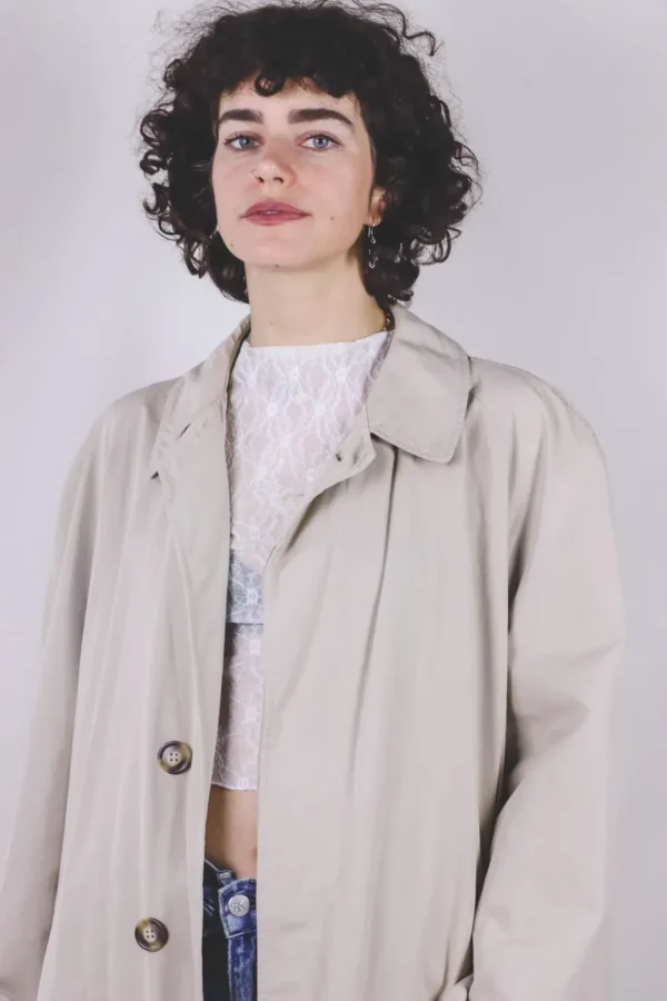 Hilma vettähylkivä vintagetrenssitakki