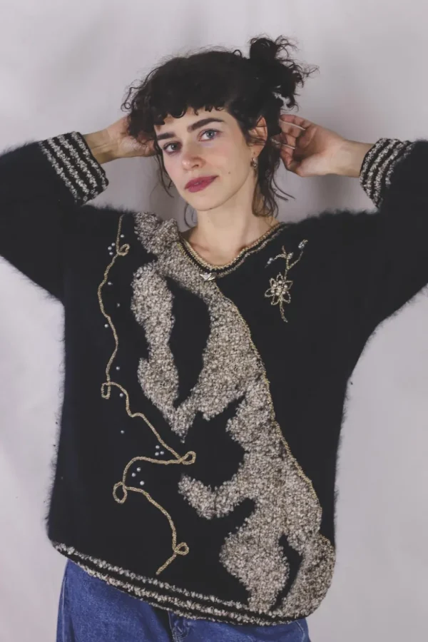 Hilma vintagemohairneule