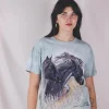 Horses vintage t-paita
