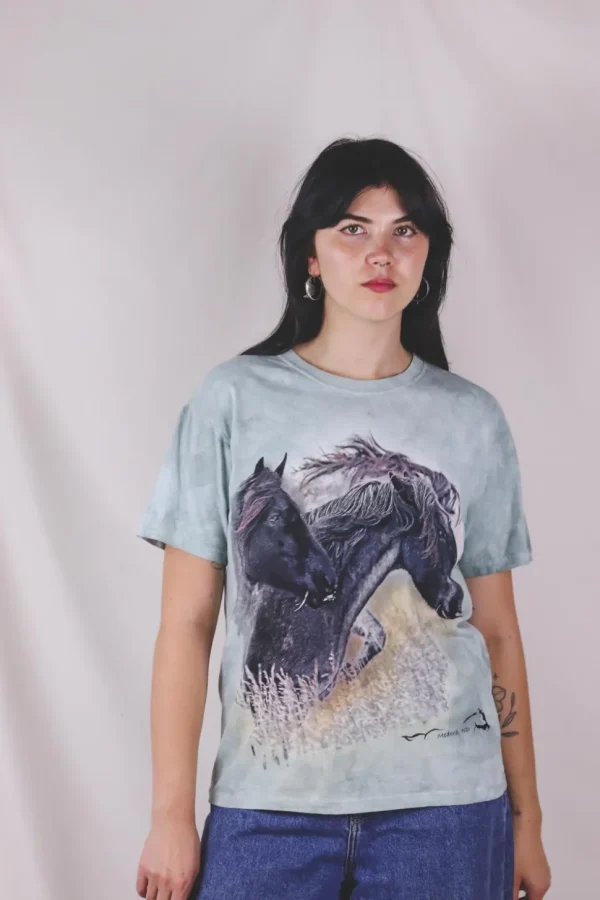 Horses vintage t-paita