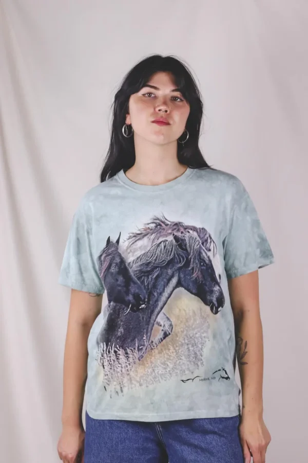 Horses vintage t-paita
