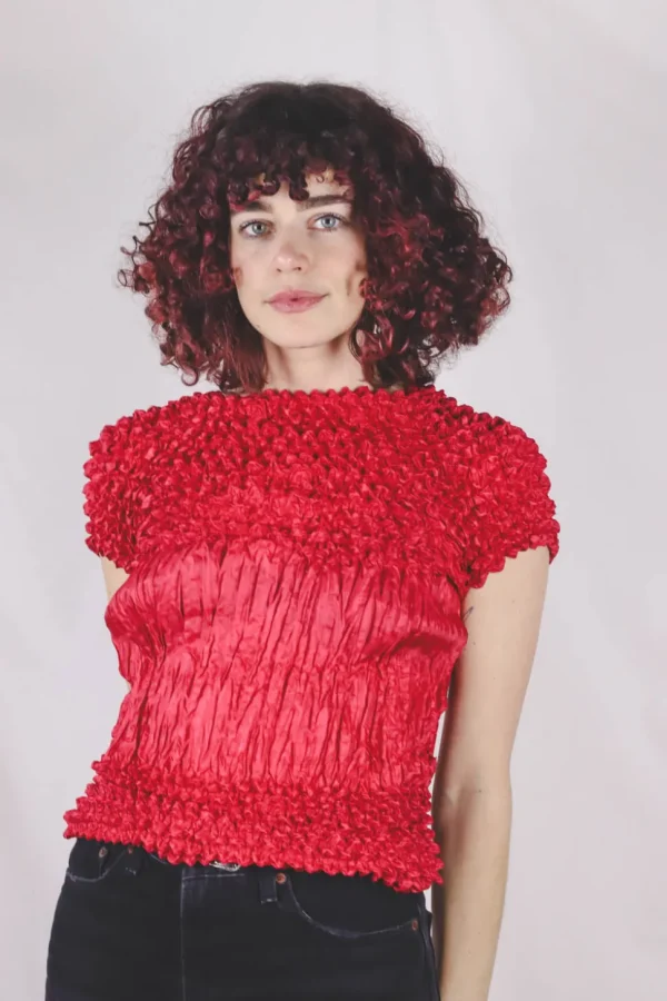 Ida vintage popcorn-t-paita