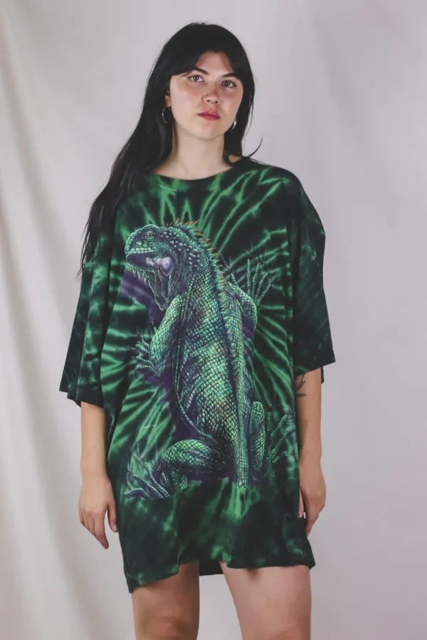 Iguana vintage t-paita