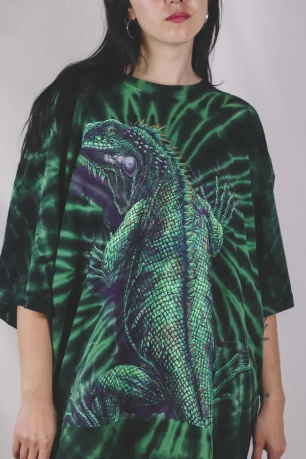 Iguana vintage t-paita