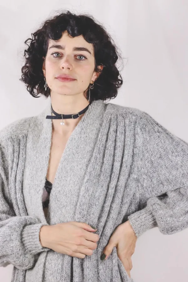 Ilona vintagevillaneuletakki