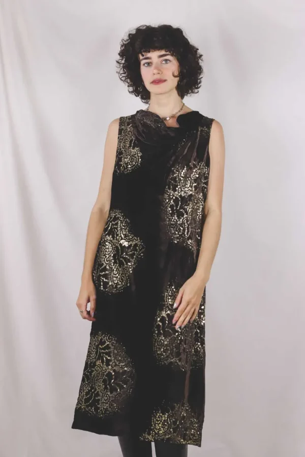 Imelda vintagesamettimekko