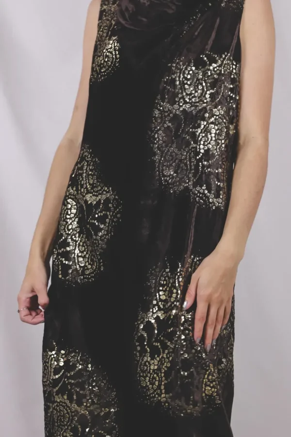 Imelda vintagesamettimekko