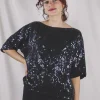 Ines vintagepaljettipusero
