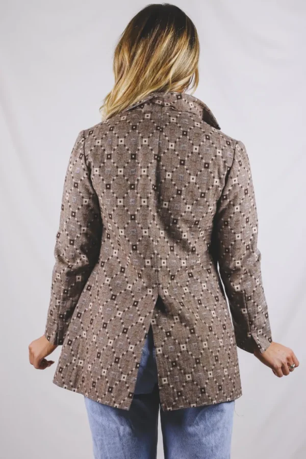 Jemi kotimainen vintagevillakangastakki