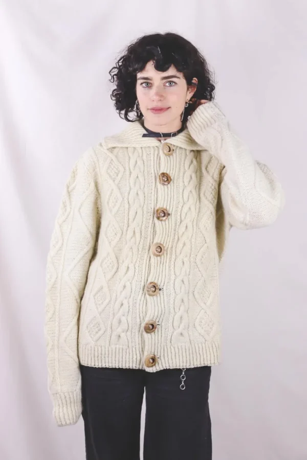 Jessi vintagevillaneuletakki