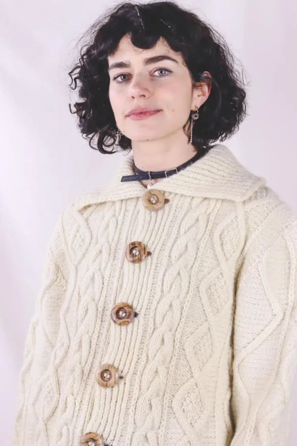Jessi vintagevillaneuletakki