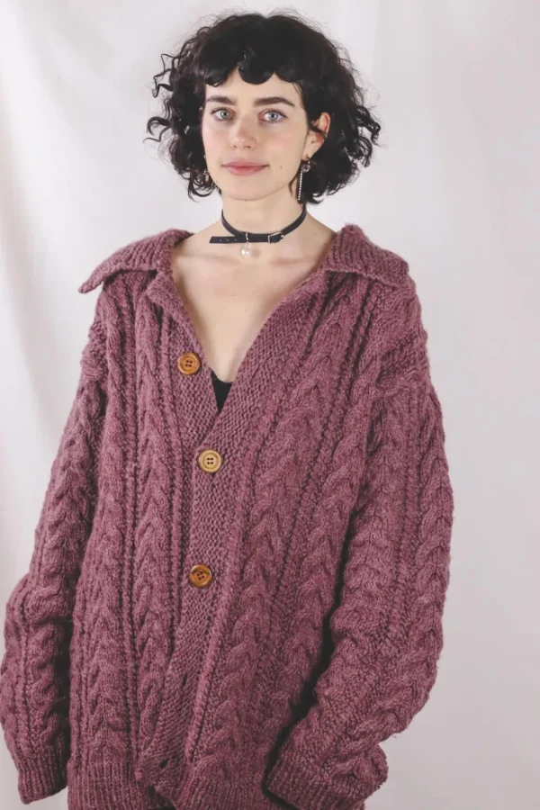 Kadi vintagevillaneuletakki