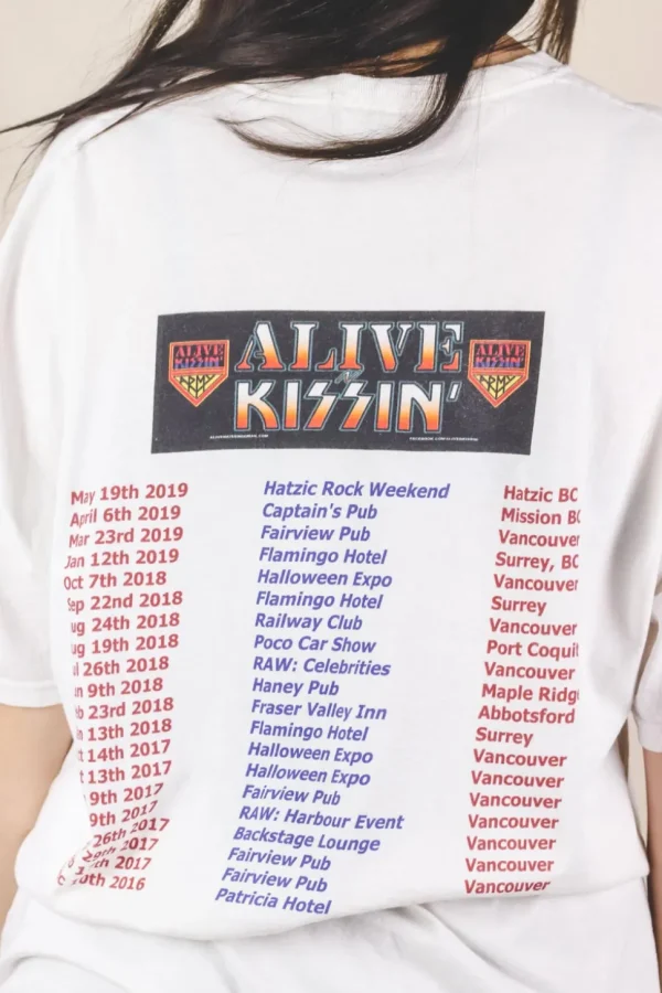 Kiss t-paita