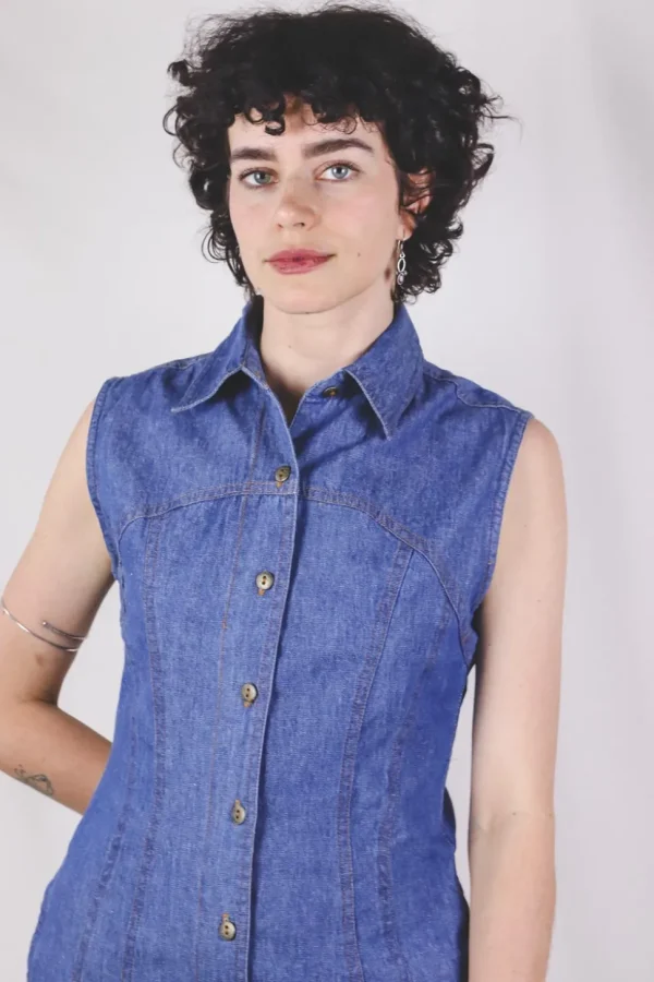 Lady vintagefarkkushortsihaalari