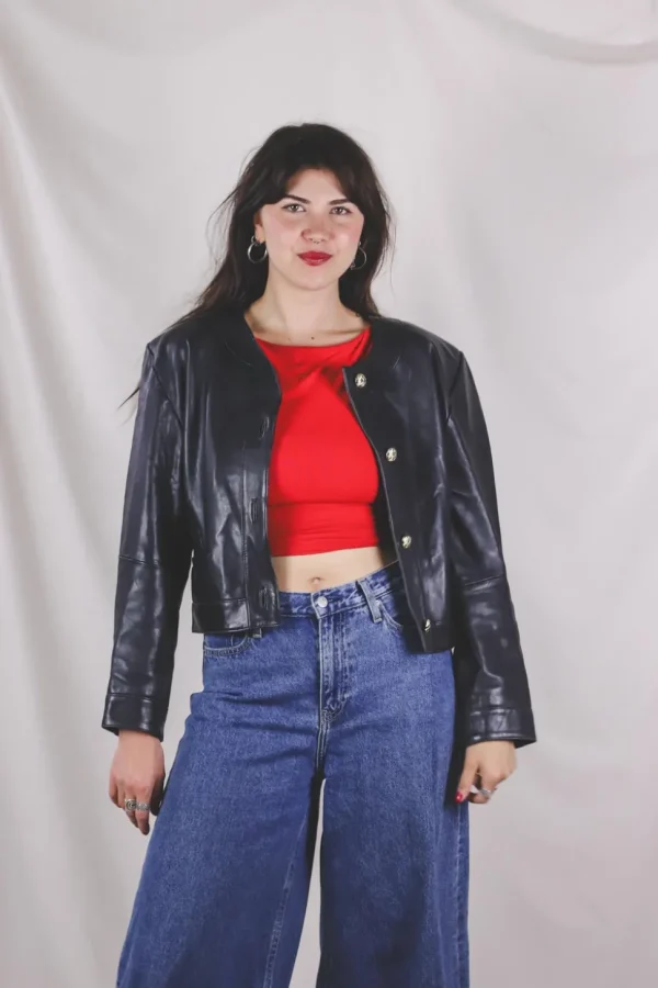 Lara vintagenahkatakki