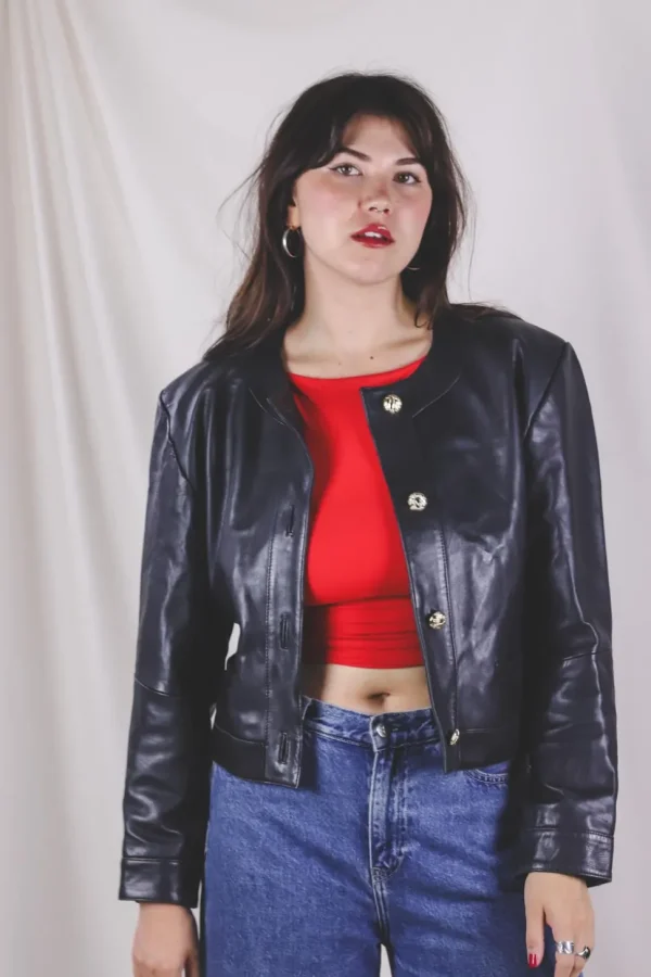 Lara vintagenahkatakki
