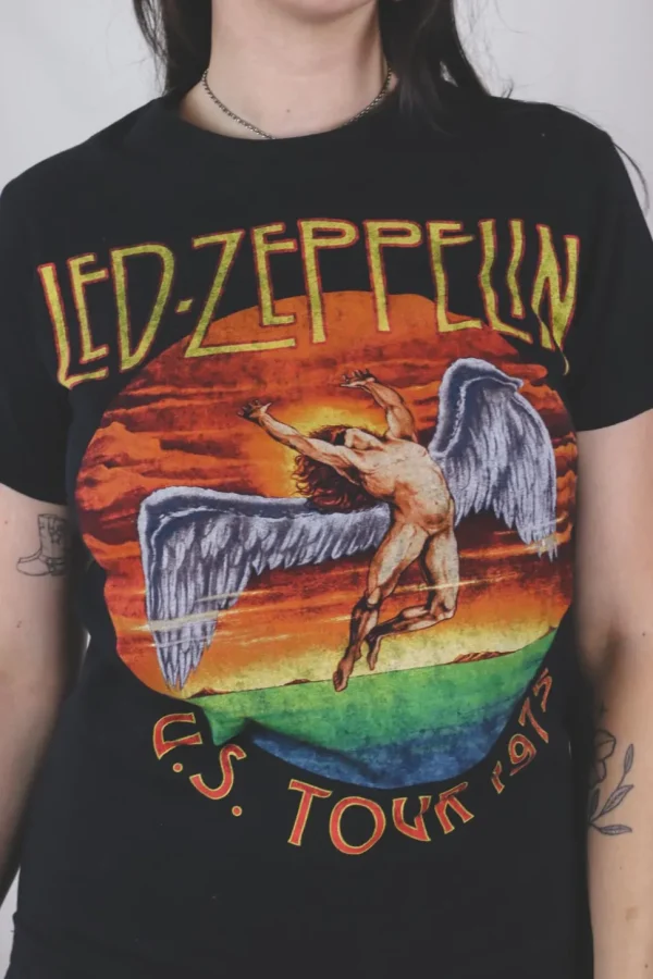 Led Zeppelin 2hand t-paita