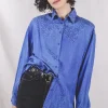 Leia vintagesilkkipusero