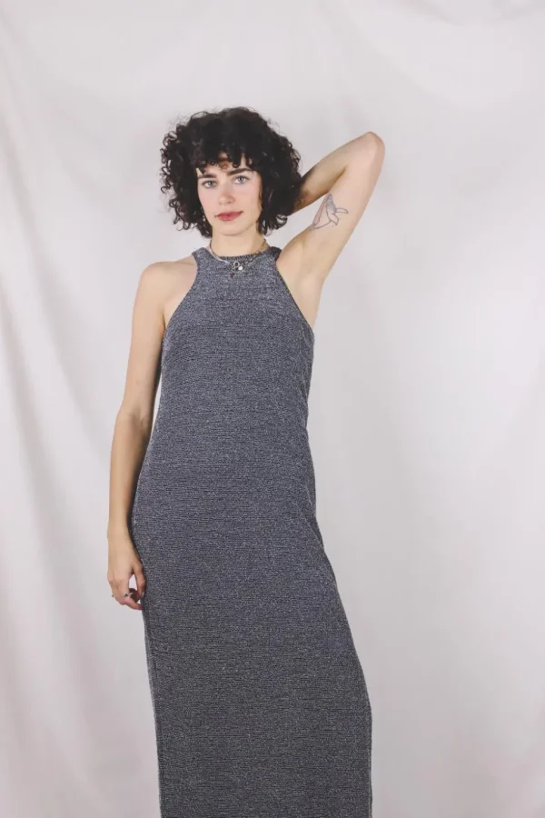 Leila vintagekimallemekko
