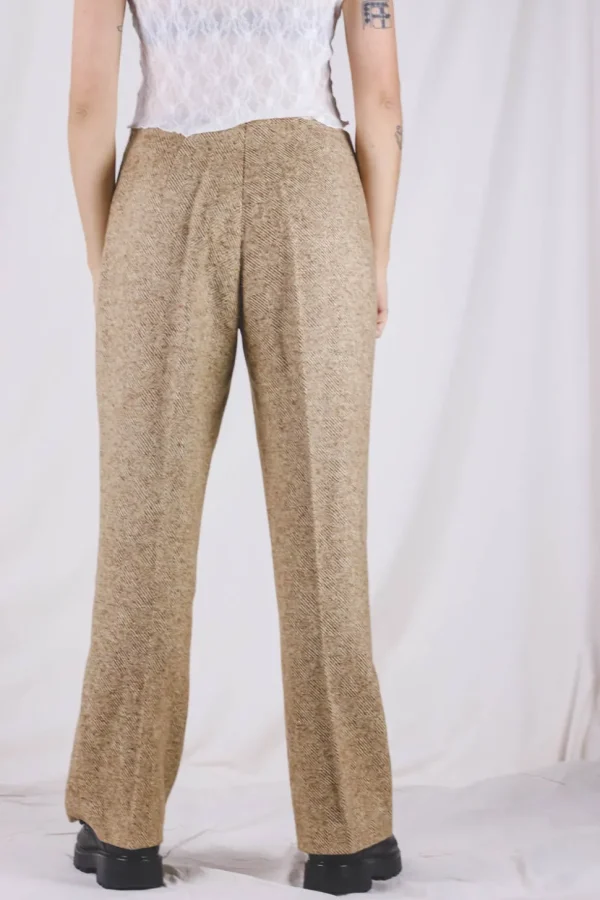 Leoni vintagesilkkivillahousut