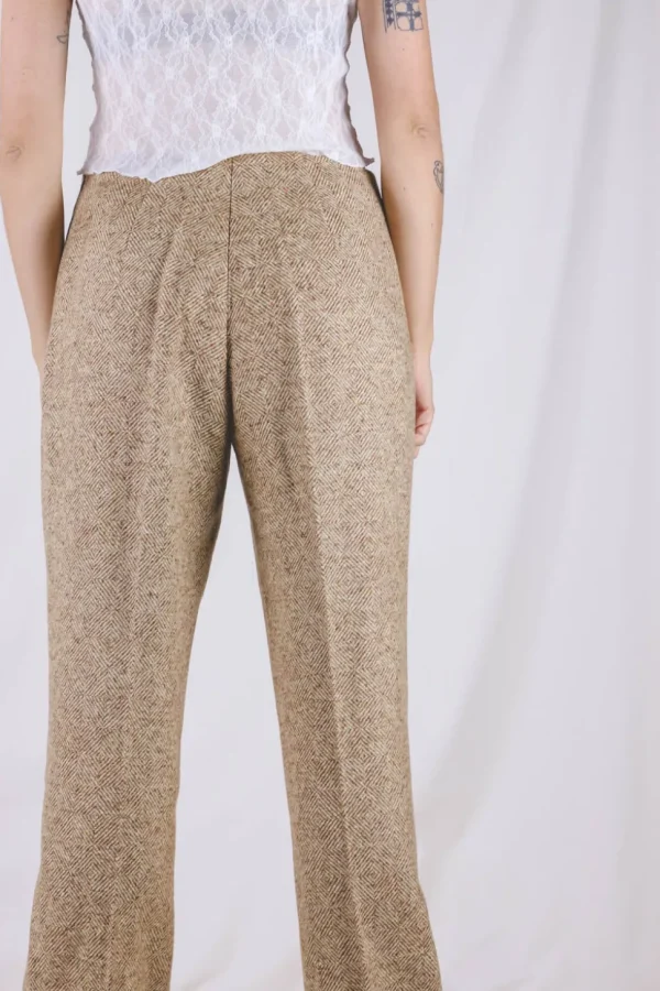 Leoni vintagesilkkivillahousut