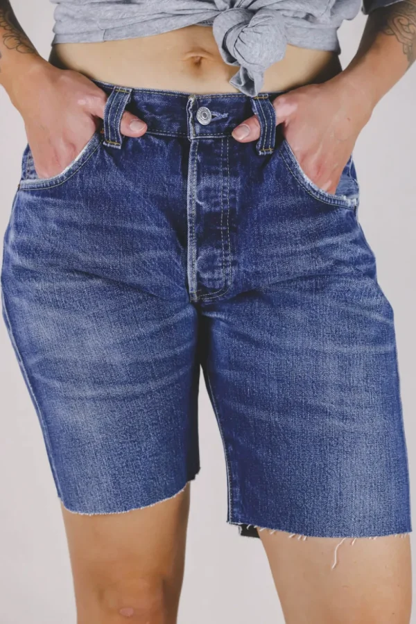 Leviksen 501 vintagefarkkushortsit