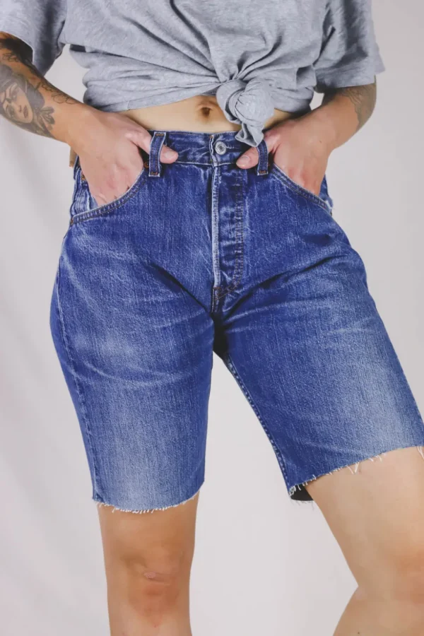 Leviksen 501 vintagefarkkushortsit