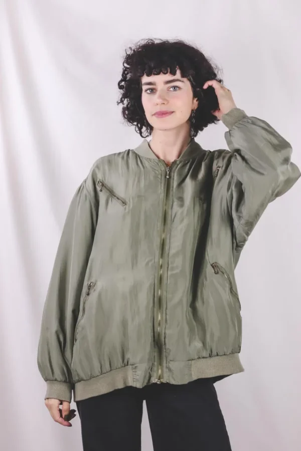 Li vintagesilkkitakki