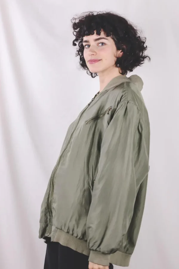 Li vintagesilkkitakki