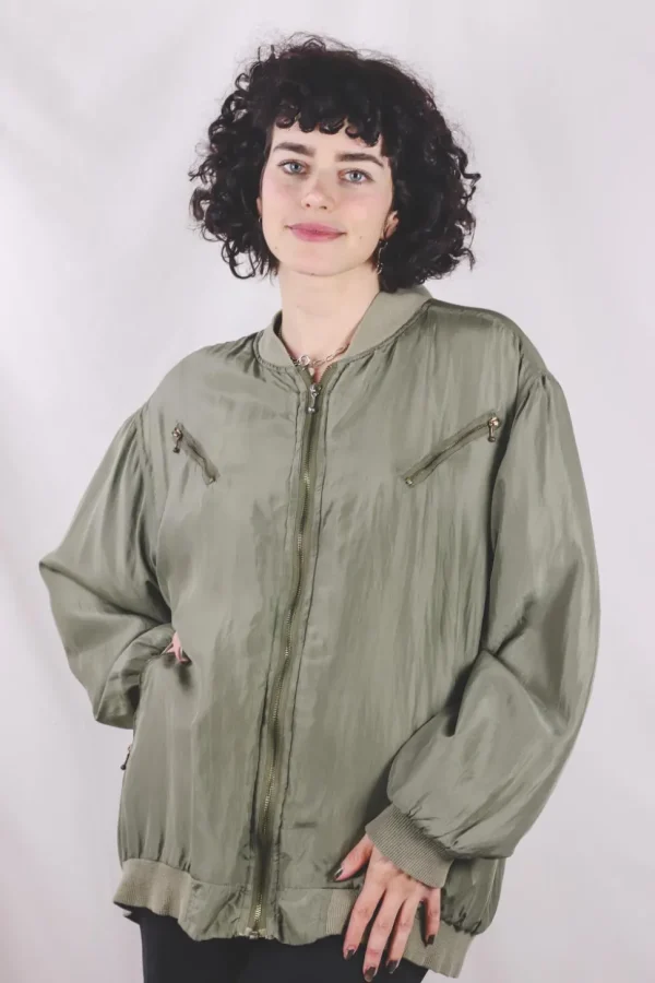 Li vintagesilkkitakki