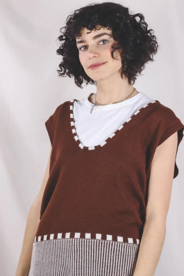 Lia vintageneuleliivi
