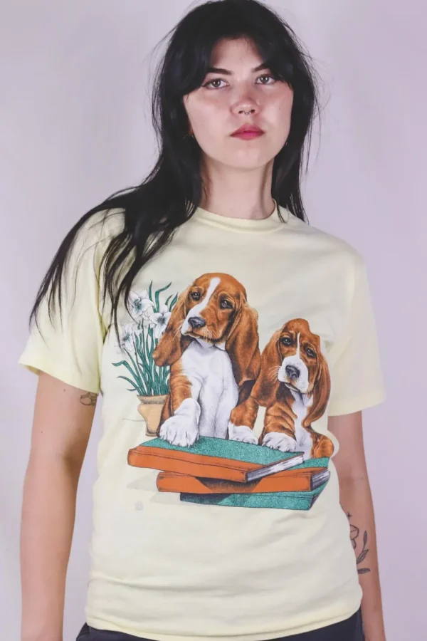 Lil puppies vintage t-paita