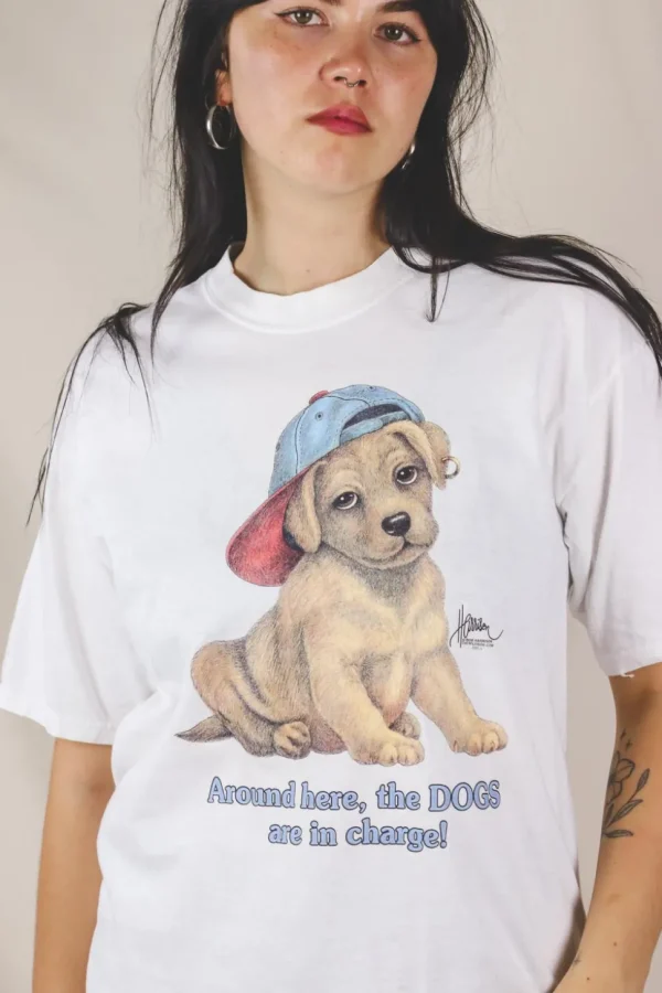 Lil puppy vintage t-paita