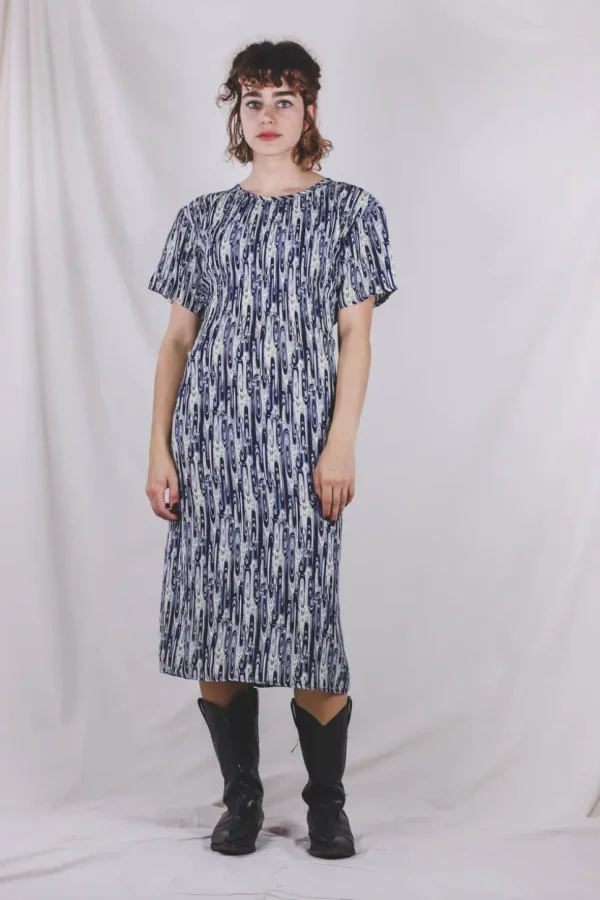 Lila vintagemekko