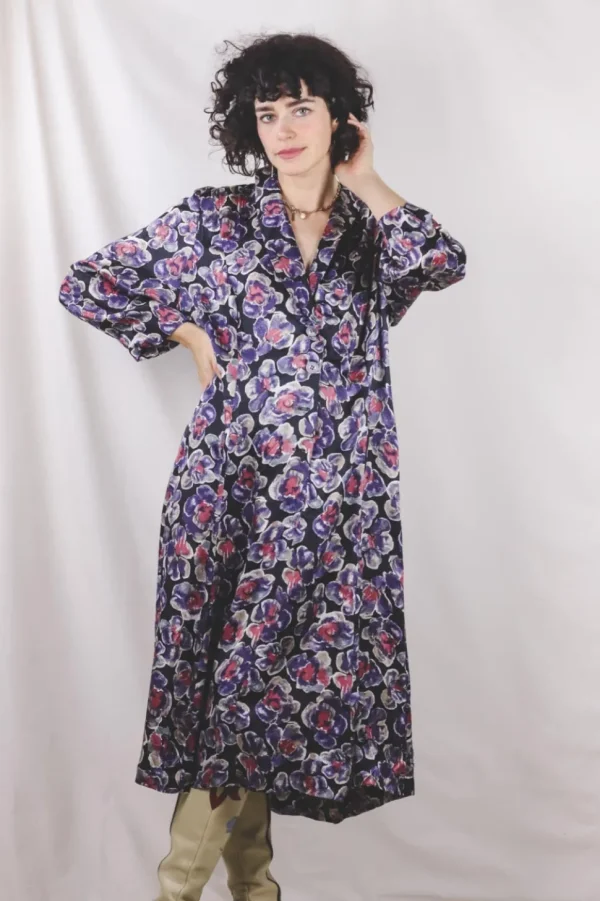 Lili vintagesilkkimekko